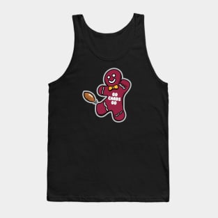 Arizona Cardinals Gingerbread Man Tank Top